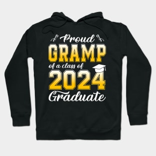 Proud Gramp Of A Class Of 2024 Graduate Senior Graduation Hoodie